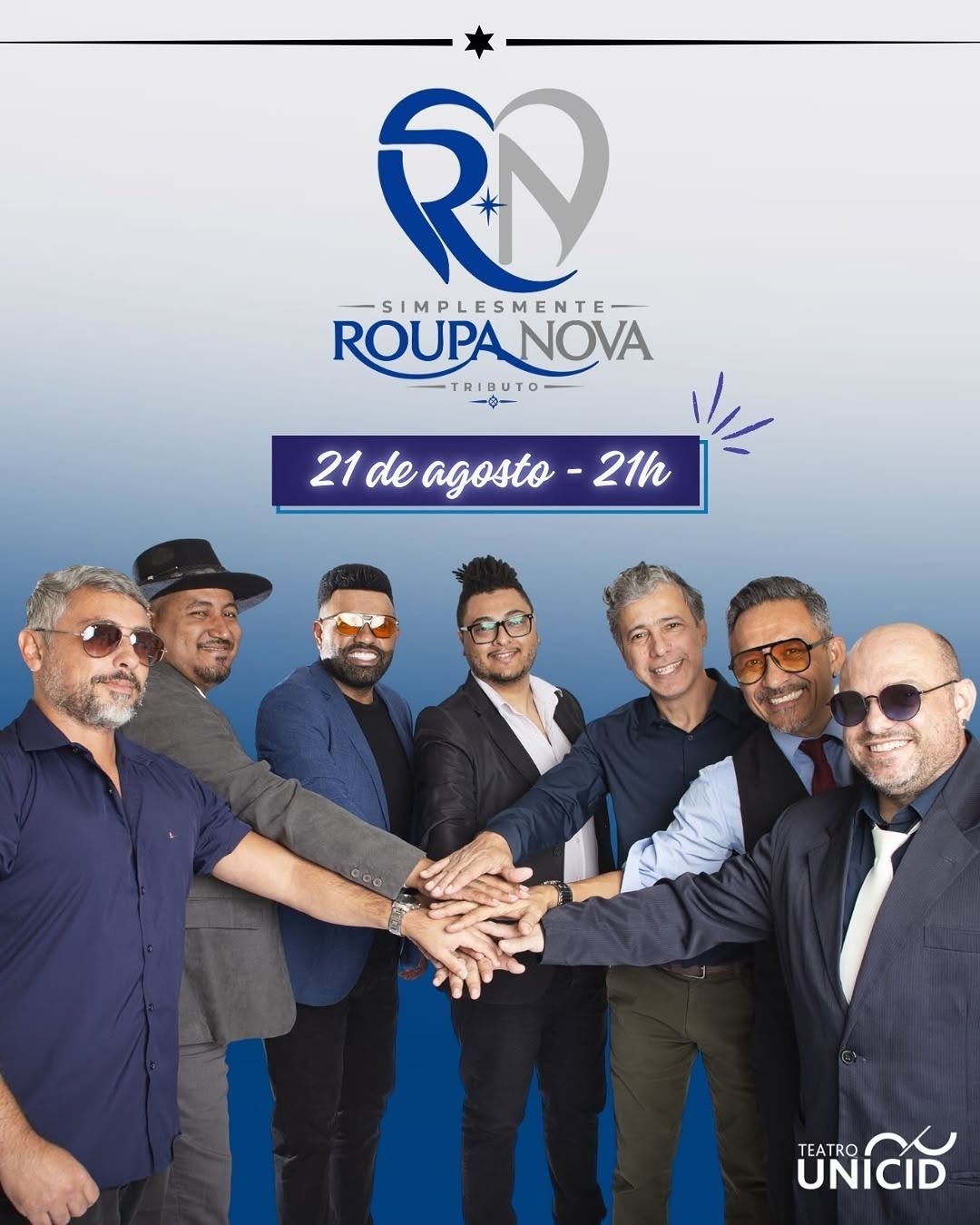 Simplesmente Roupa Nova — Teatro UNICID, Vila Leopoldina, São Paulo