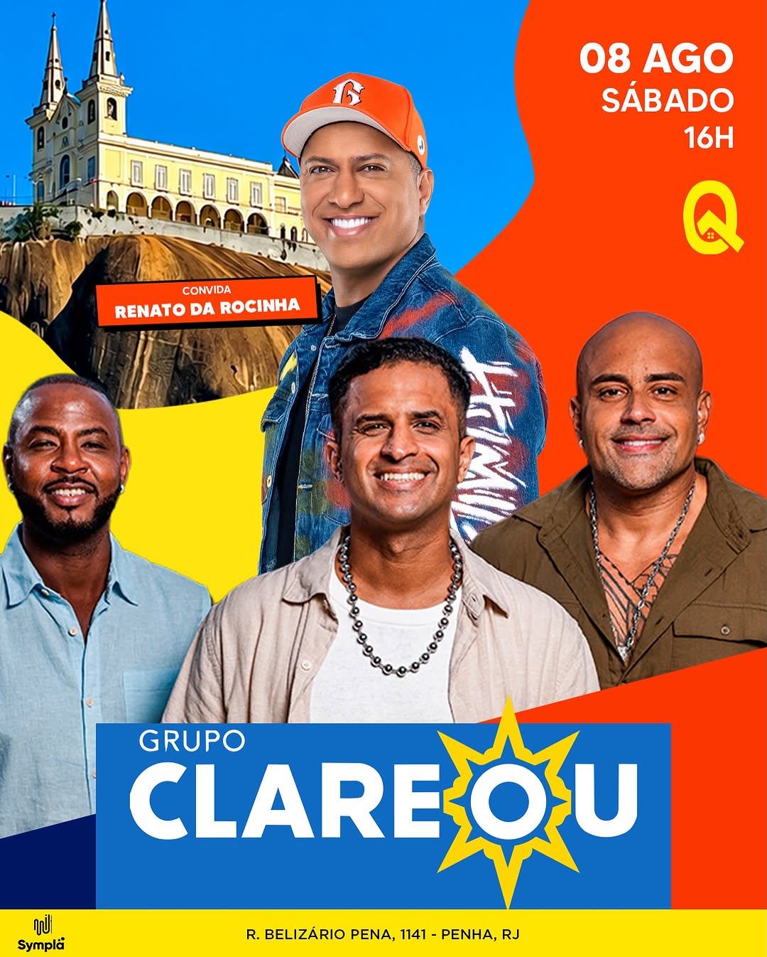 Clareou convida Renato da Rocinha na Casinha Amarela — BATUQ