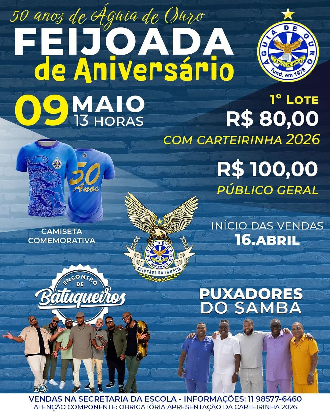 Feijoada de 50 Anos da Águia de Ouro