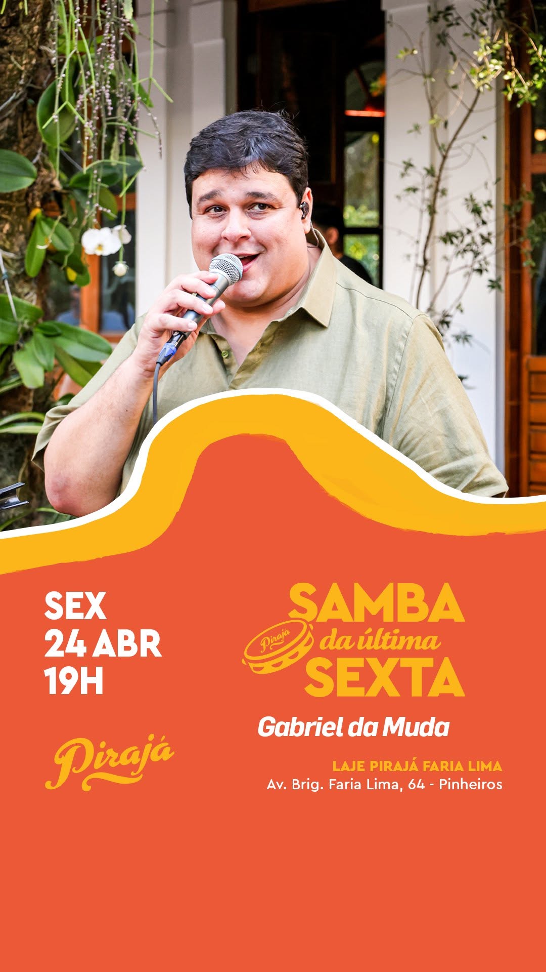Samba da Última Sexta com @gabrieldamuda