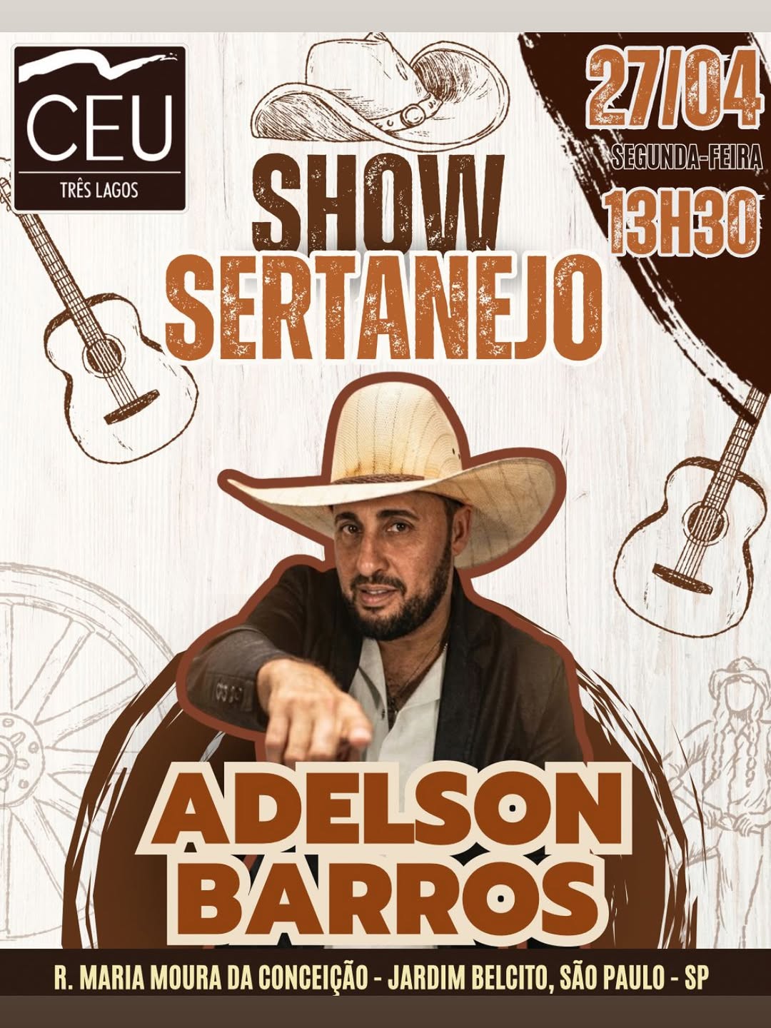 Show Sertanejo com Adelson Barros