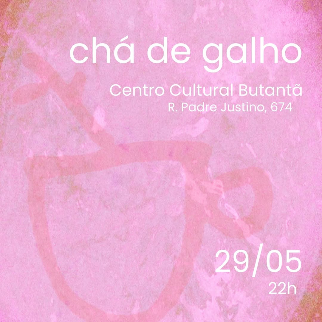 Grande celebração ao chá de galho