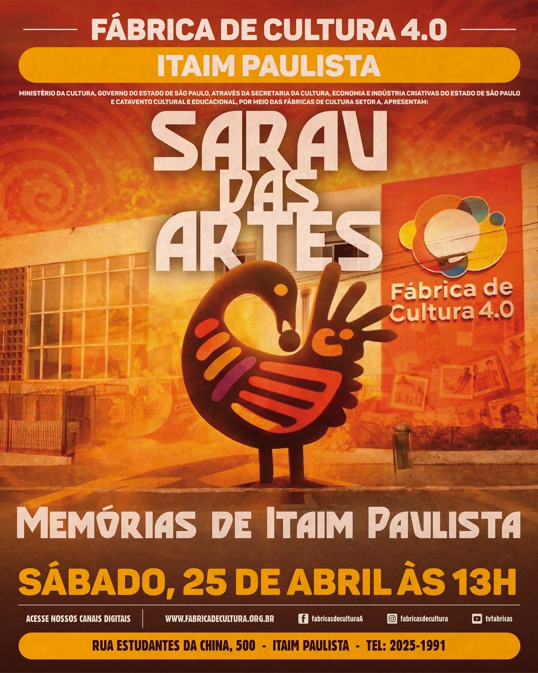 Sarau das Artes no Itaim Paulista
