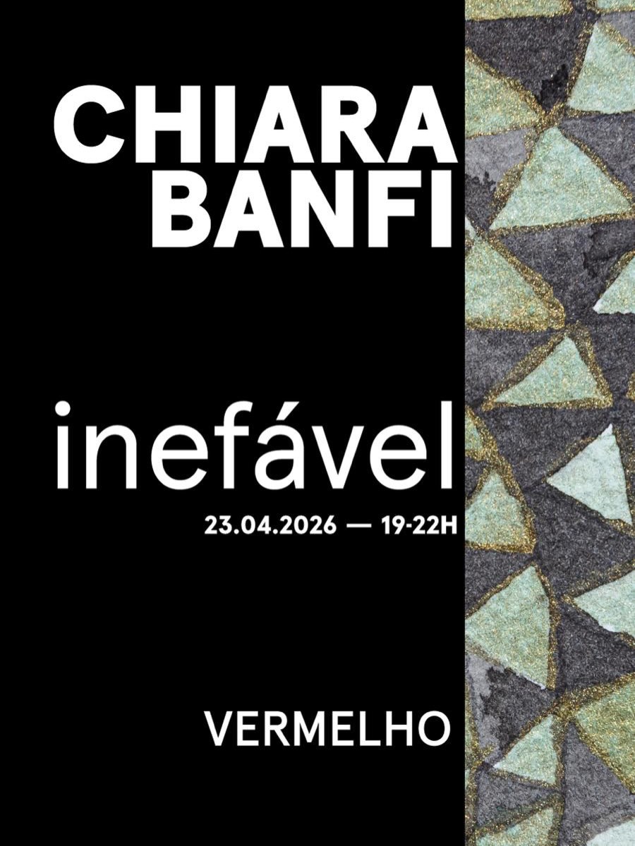 Inefável - nova individual de Chiara Banfi