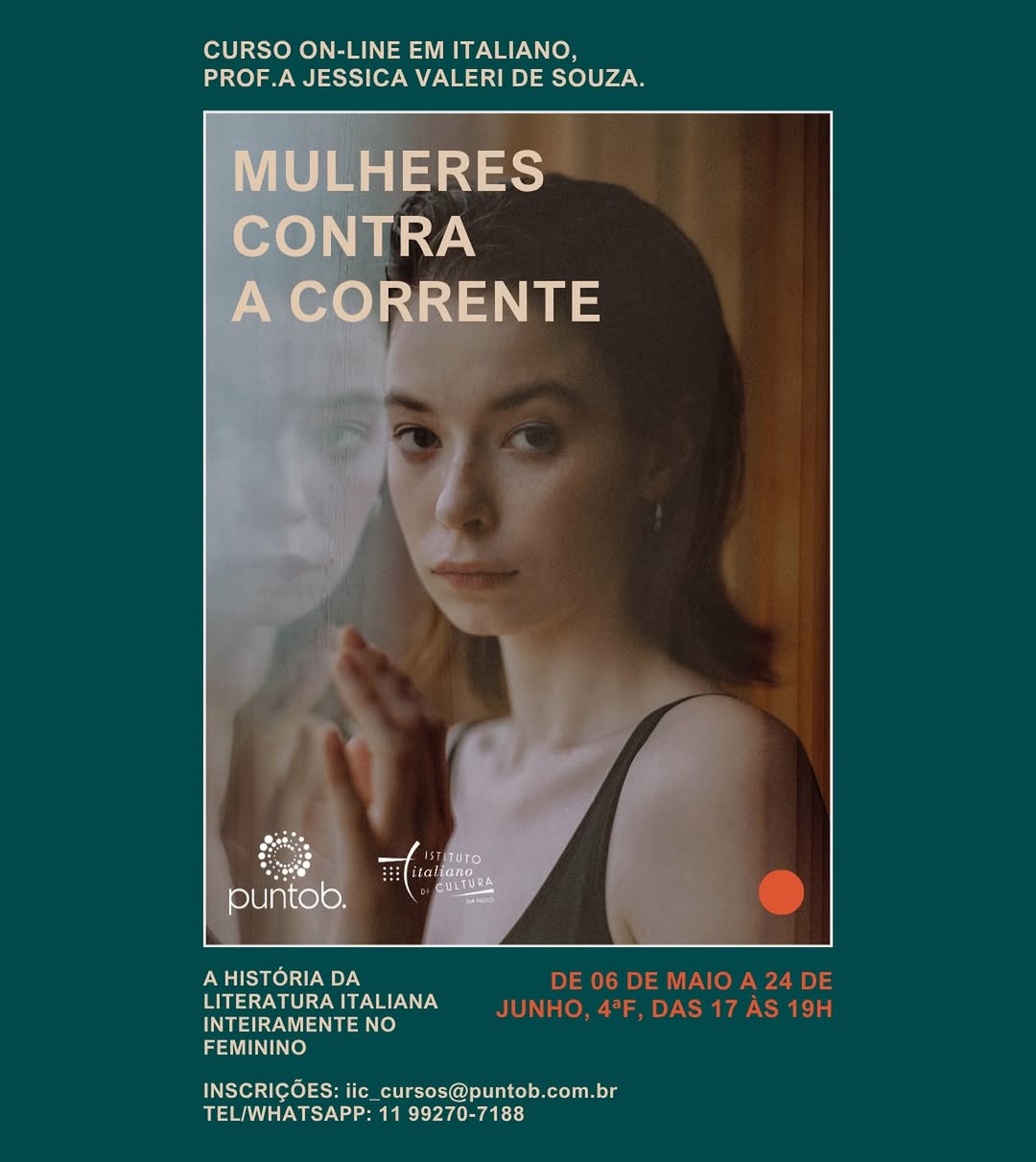MULHERES CONTRA A CORRENTE - Curso de Literatura Italiana