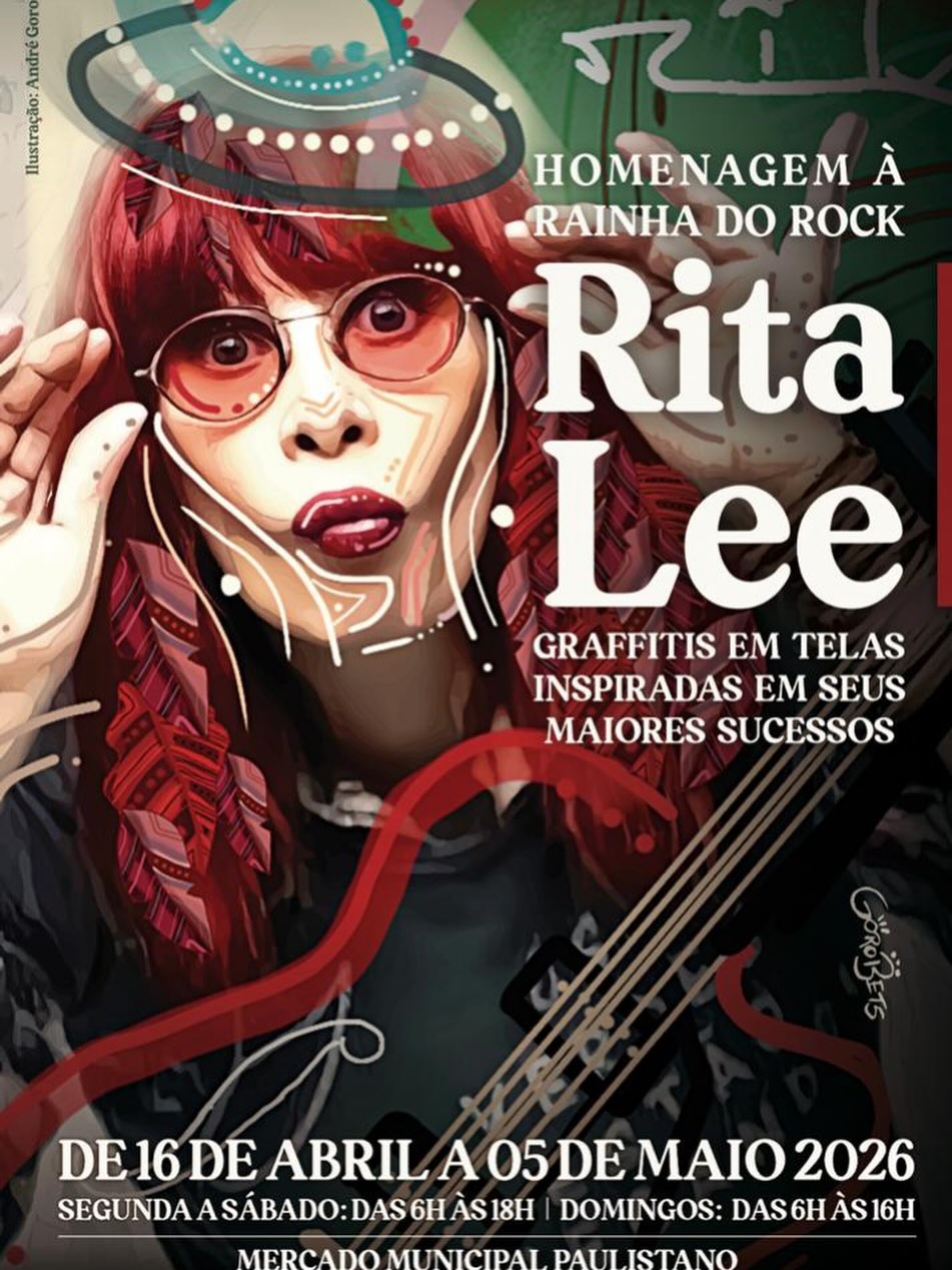 Exposição de Grafite em Homenagem a Rita Lee
