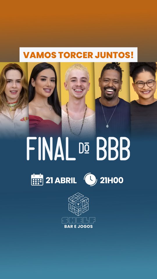 Final do BBB na Shelf