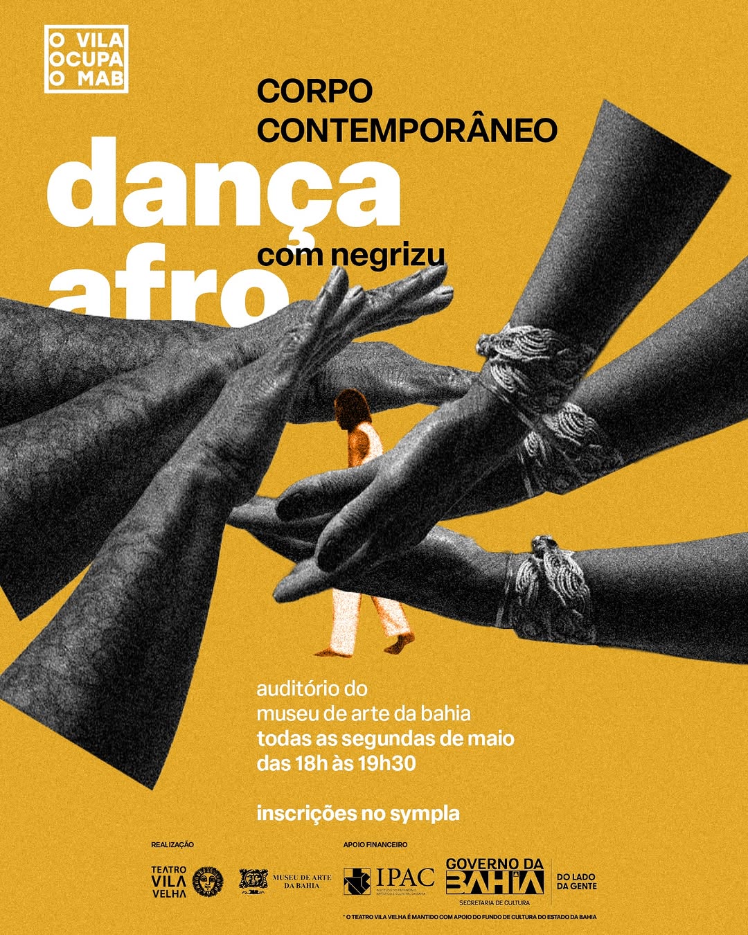 Oficina Dança Afro - Corpo Contemporâneo