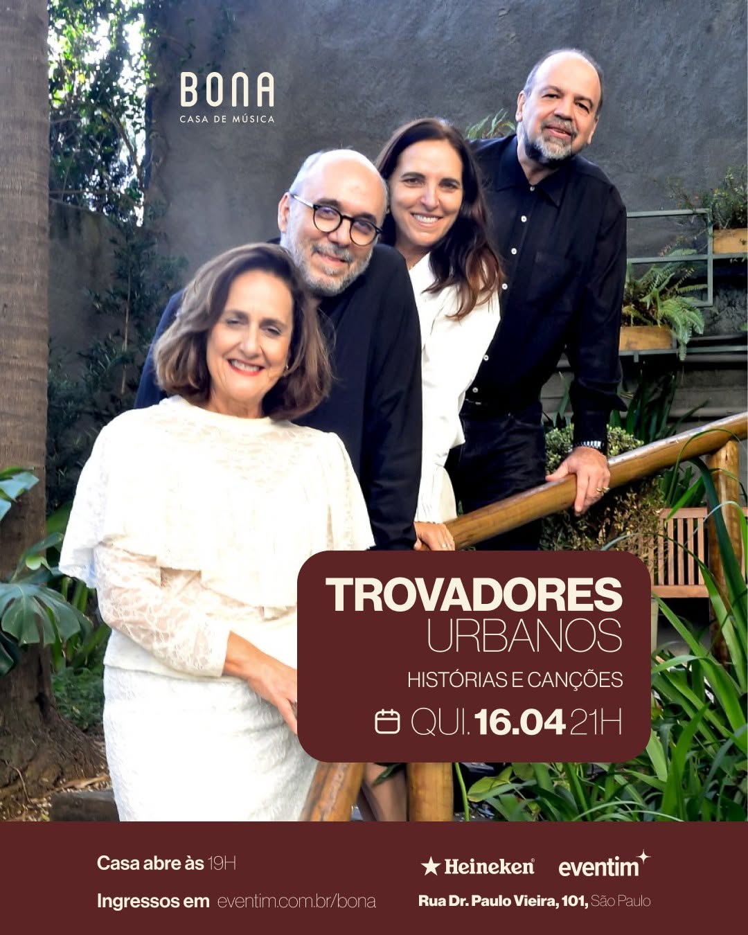 Trovadores Urbanos Histórias e Canções