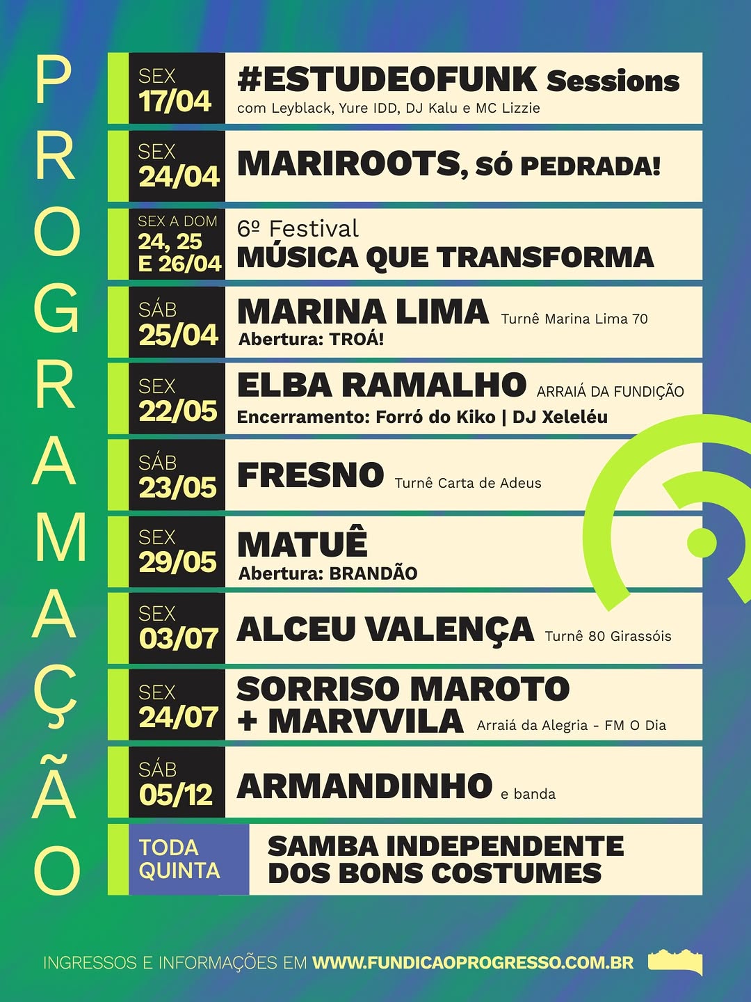 6º Festival Música Que Transforma