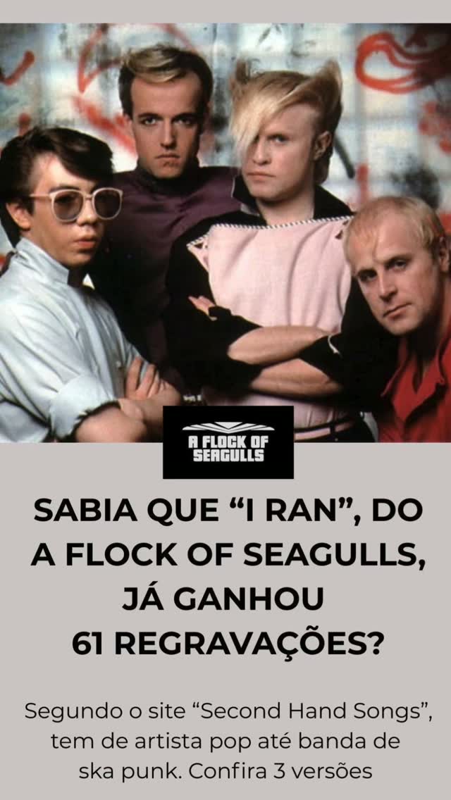 A Flock of Seagulls no Brasil