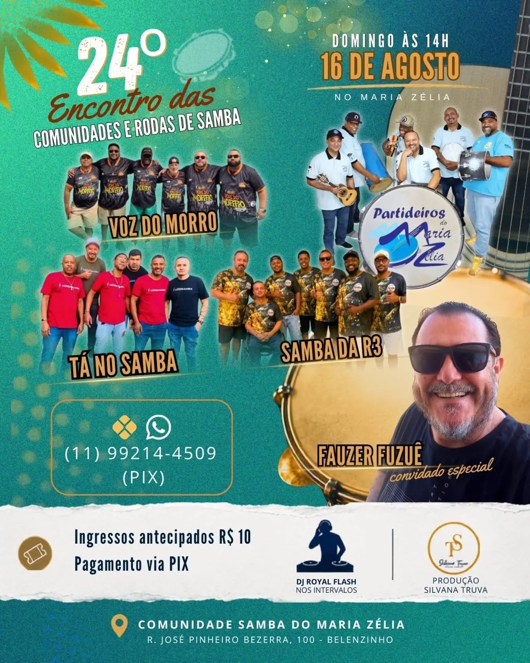 24º Encontro das Comunidades e Rodas de Samba