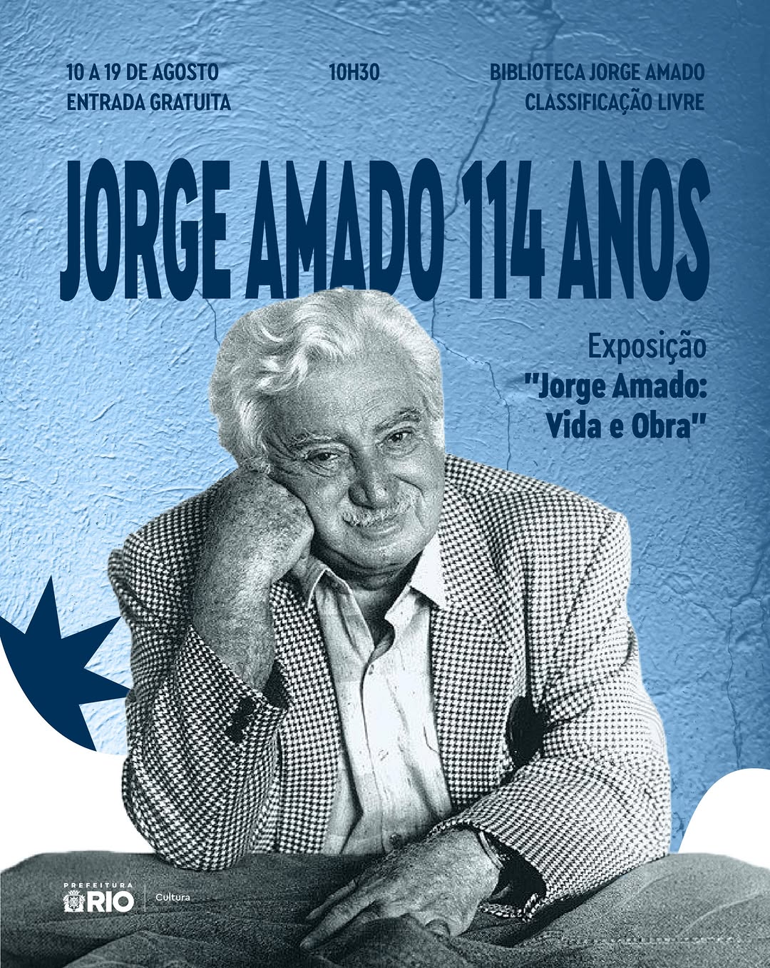 Exposição Jorge Amado: Vida e Obra — Teatro Ipanema