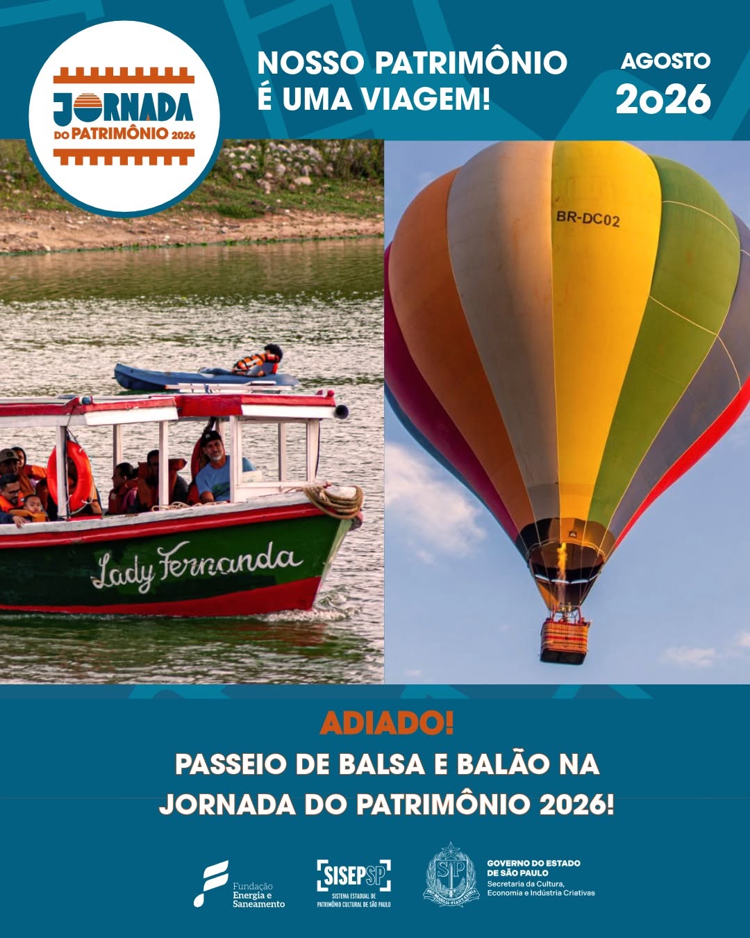 Passeios de Barco e Balão Cativo na Represa Billings — Museu da Energia, Bom Retiro, São Paulo