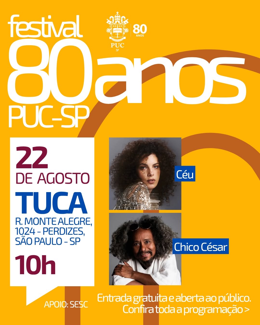 Festival 80 anos PUC-SP