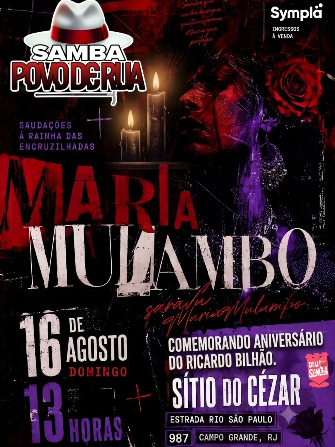 Samba do Povo de Rua - Saravá Maria Mulambo — Samba Povo de Rua, Rio de Janeiro