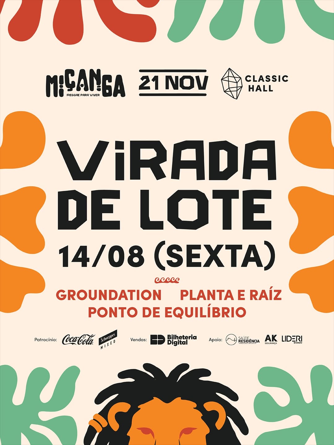 Grande Encontro do Reggae com Planta e Raiz, Groundation e Ponto de Equilíbrio