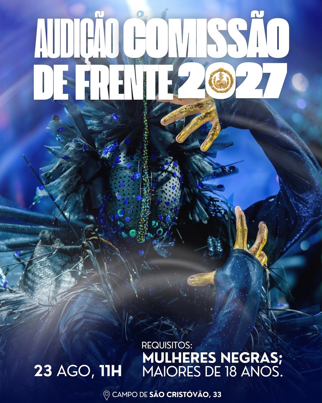 Audição Comissão de Frente Carnaval 2027 — GRES Paraíso do Tuiuti, Rio de Janeiro