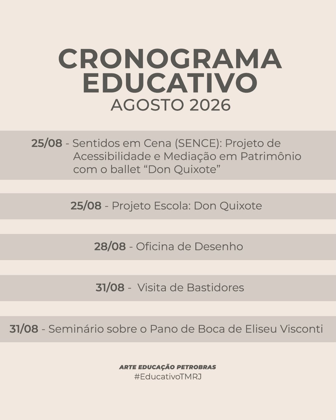 Projeto Escola de Don Quixote — Theatro Municipal do Rio de Janeiro, Centro, Rio de Janeiro