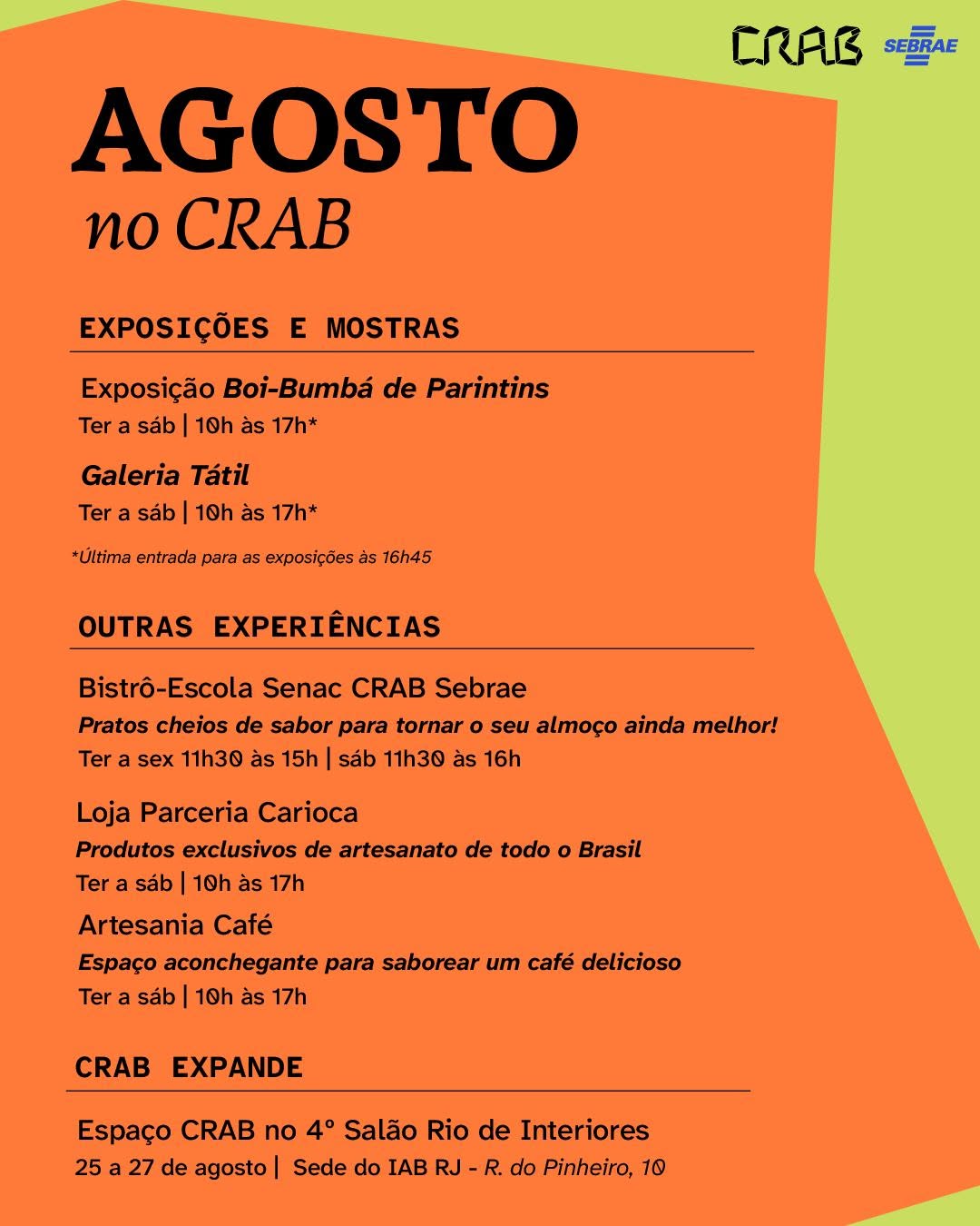 4º Salão Rio de Interiores — Centro de Referência do Artesanato Brasileiro (CRAB), Rio de Janeiro