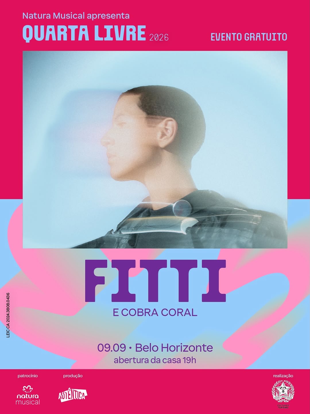 Quarta Livre com Fitti e Cobra Coral — Autêntica, Santa Efigênia, Belo Horizonte