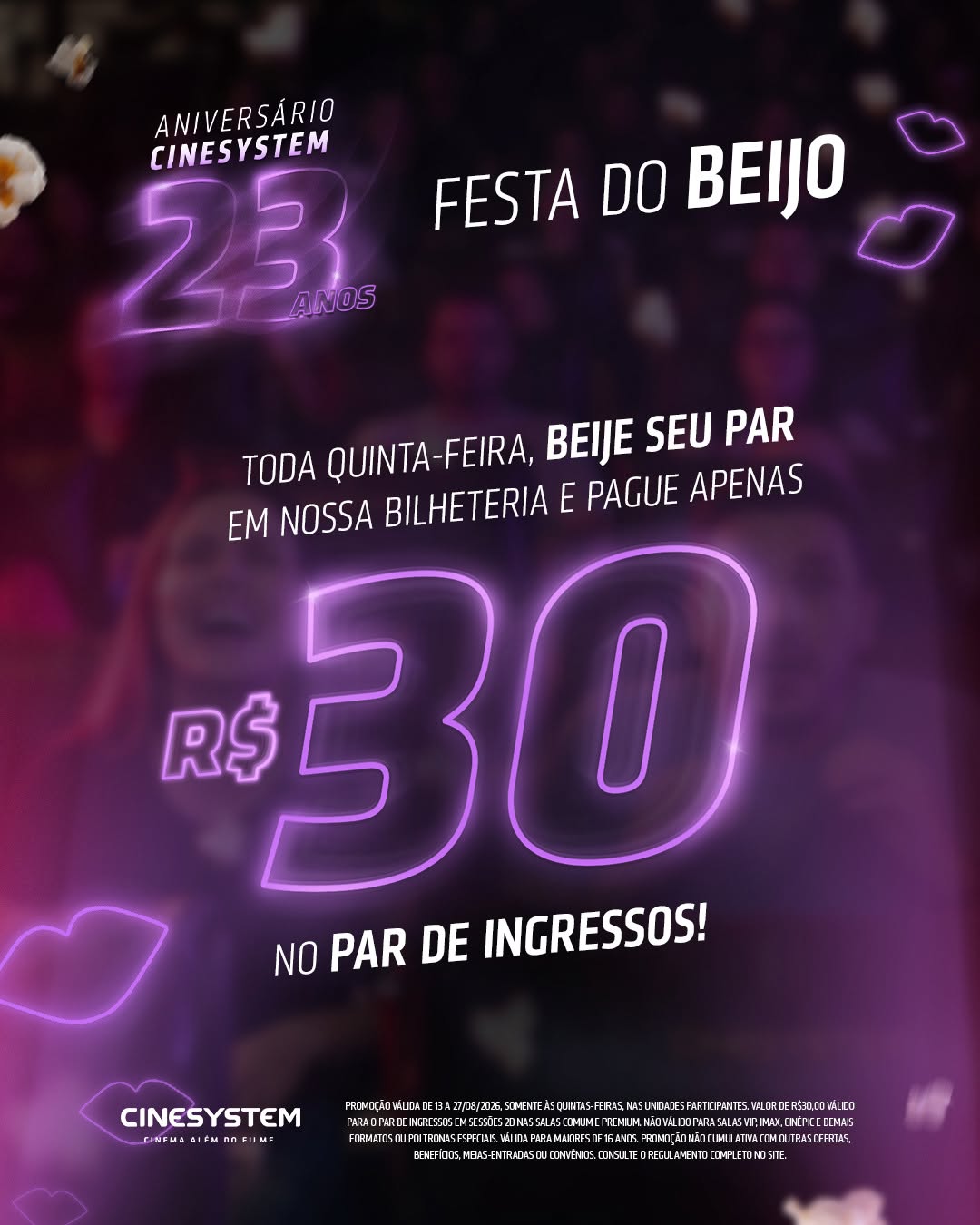 Quinta do Beijo — Cinesystem Botafogo, Botafogo, Rio de Janeiro