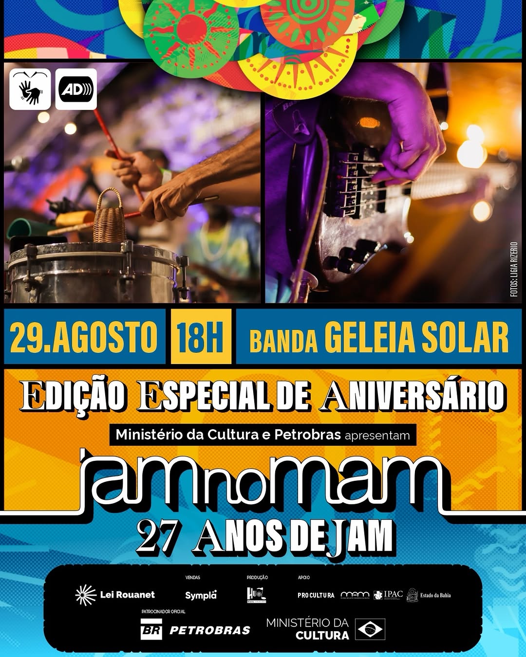 Edição Especial de Aniversário da JAM no MAM - Geleia Solar