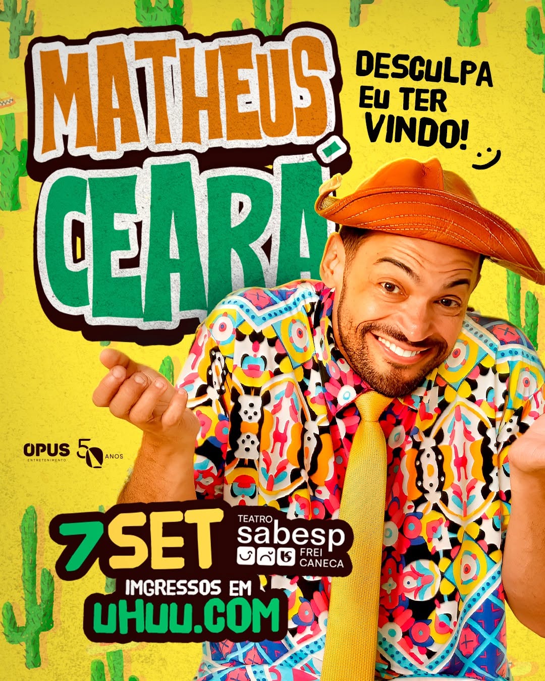 Show de Humor Matheus Ceará — Teatro Frei Caneca, Consolação, São Paulo