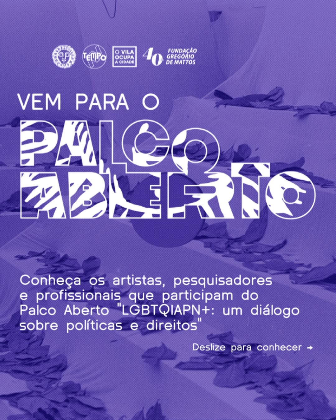 Palco Aberto: LGBTQIAPN+ - Um diálogo sobre políticas e direitos — Teatro Vila Velha, Salvador