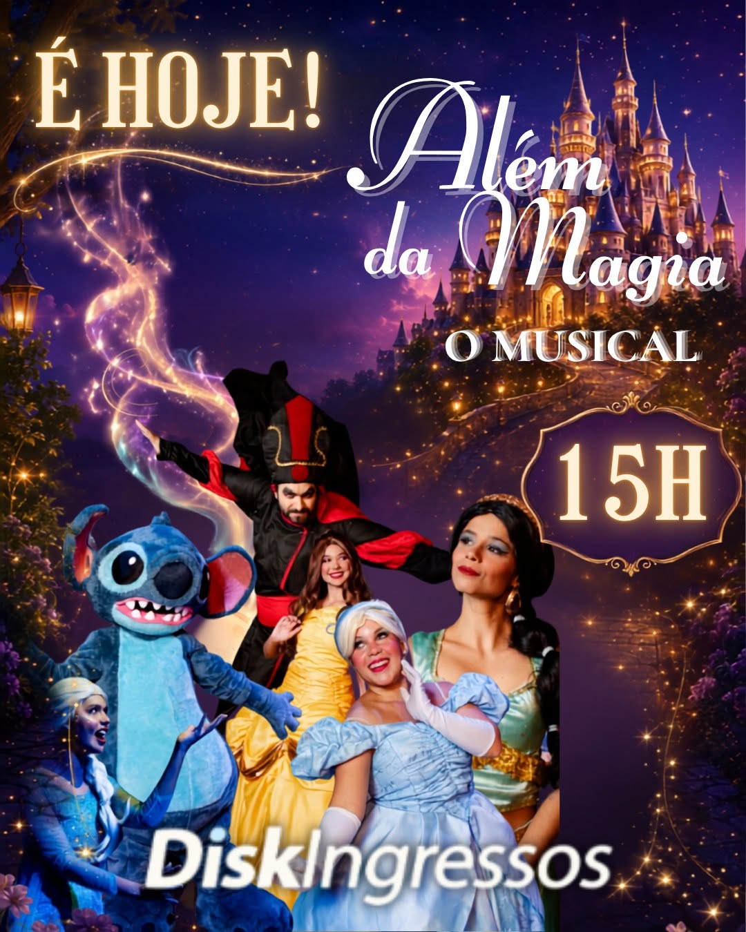 Além da Magia – O Musical — Teatro UNICID, Vila Leopoldina, São Paulo