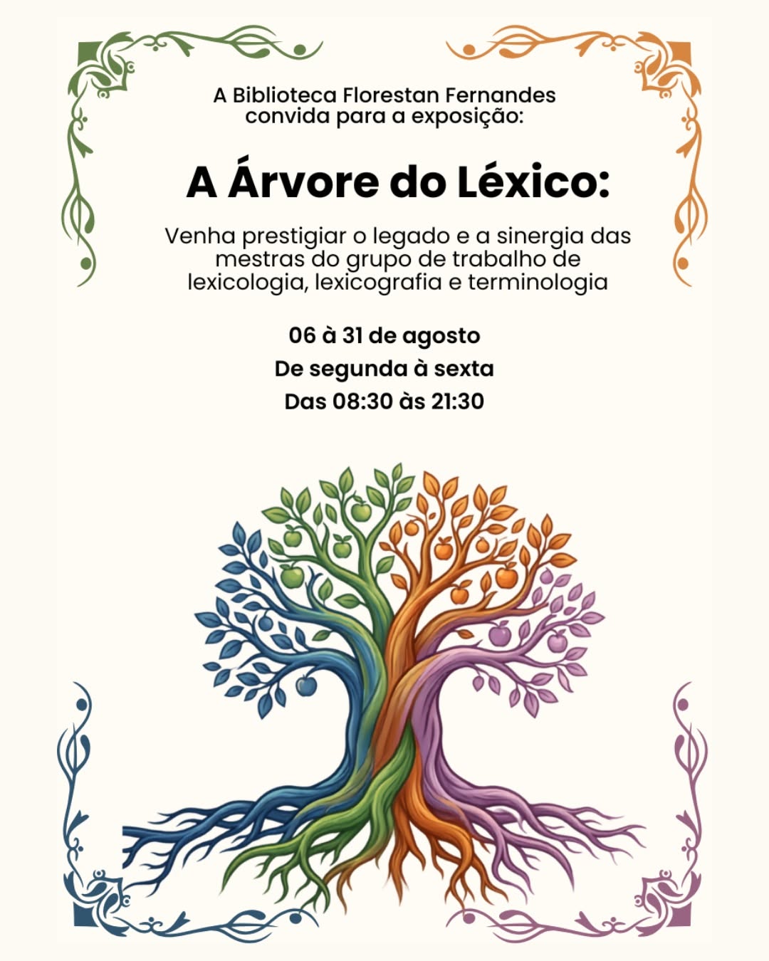 Exposição A Árvore do Léxico