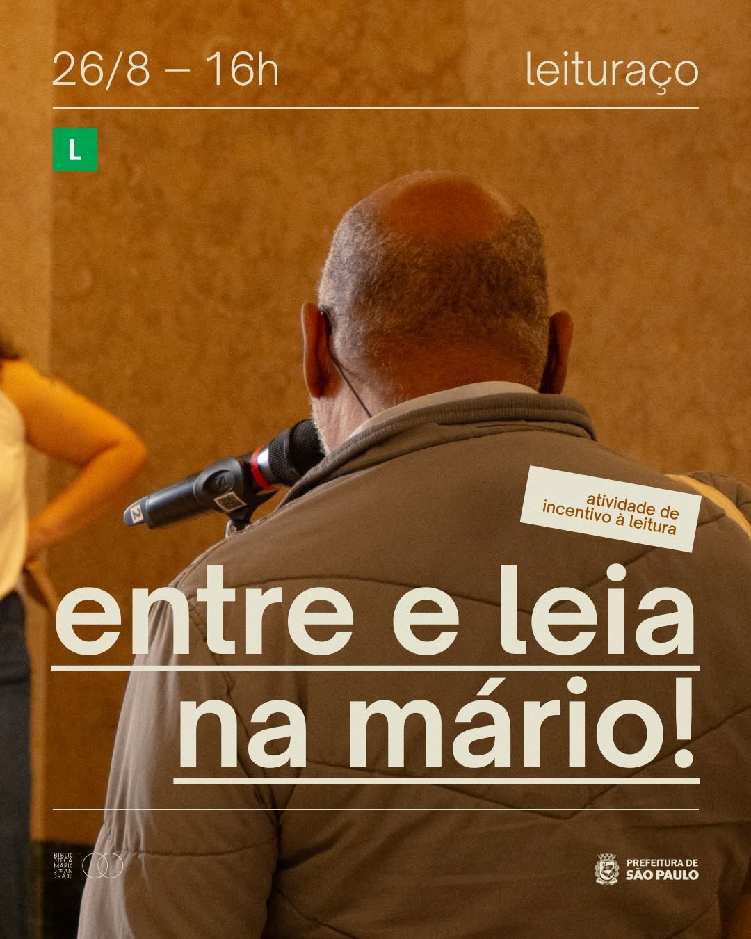 Leituraço — Biblioteca Mário de Andrade, República, São Paulo