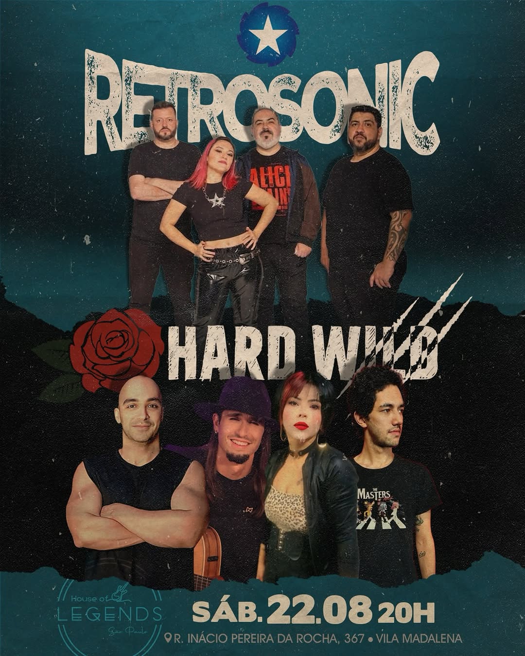 Hard Wild - Show de Hard Rock, Heavy Metal e Grunge — House of Legends