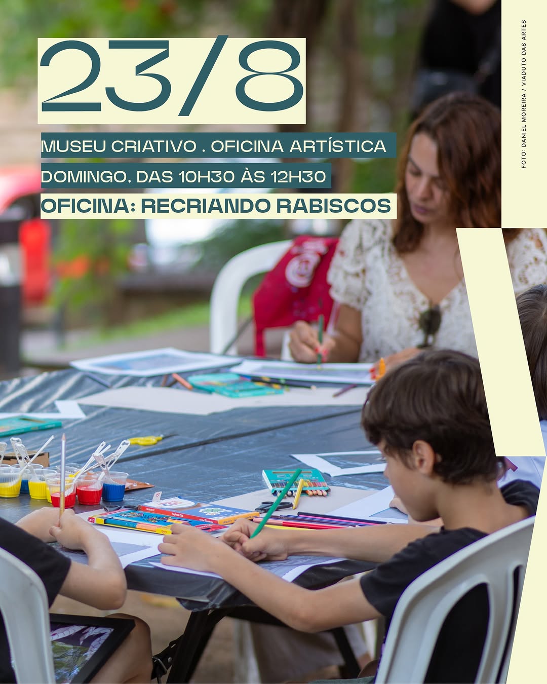 Oficina Recriando Rabiscos — Museu Histórico Abílio Barreto, Cidade Jardim, Belo Horizonte