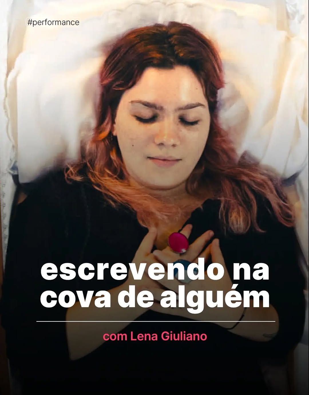 Escrevendo na cova de alguém — Sesc Avenida Paulista, Bela Vista, São Paulo