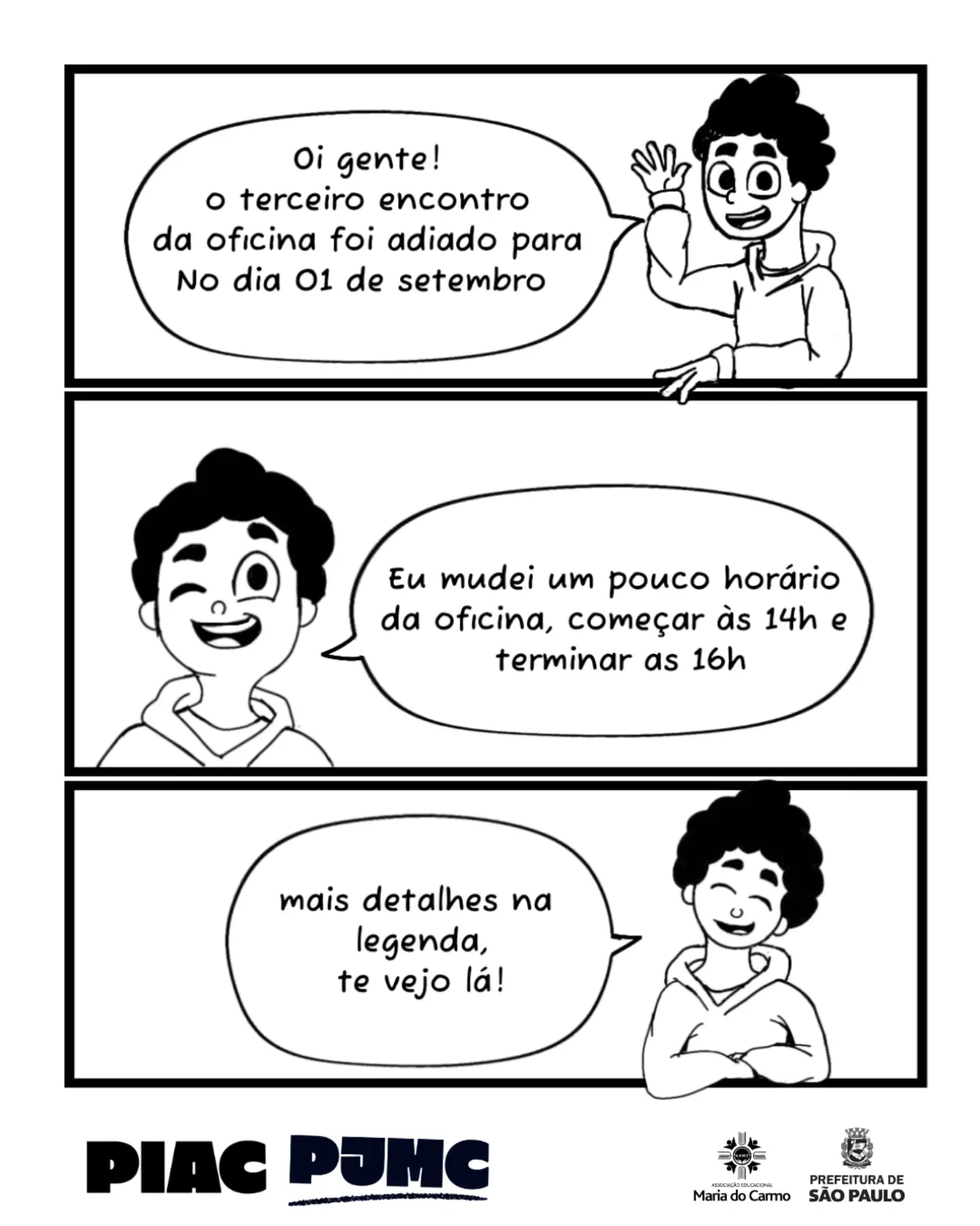 3º Encontro da Oficina de Quadrinhos