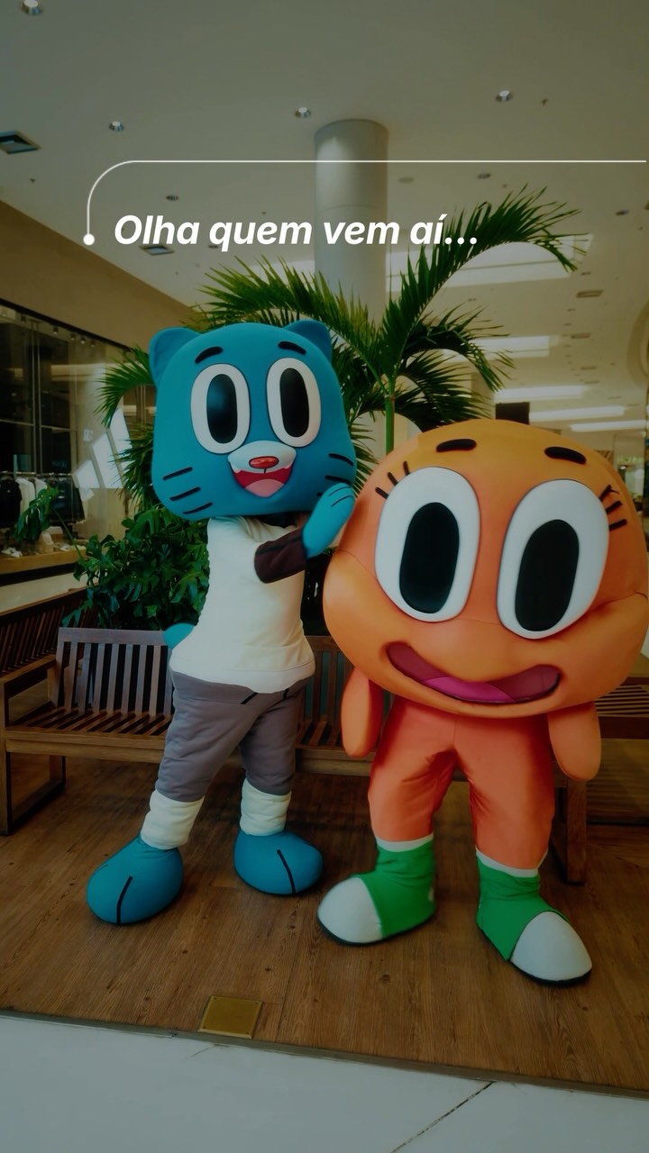 Encontro com Gumball e os Jovens Titãs — Shopping Center Norte, Vila Guilherme, São Paulo