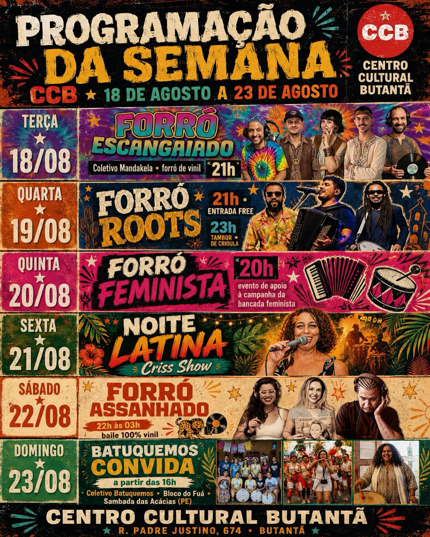 Batuquemos Convida — Centro Cultural Butantã, Vila Sônia, São Paulo