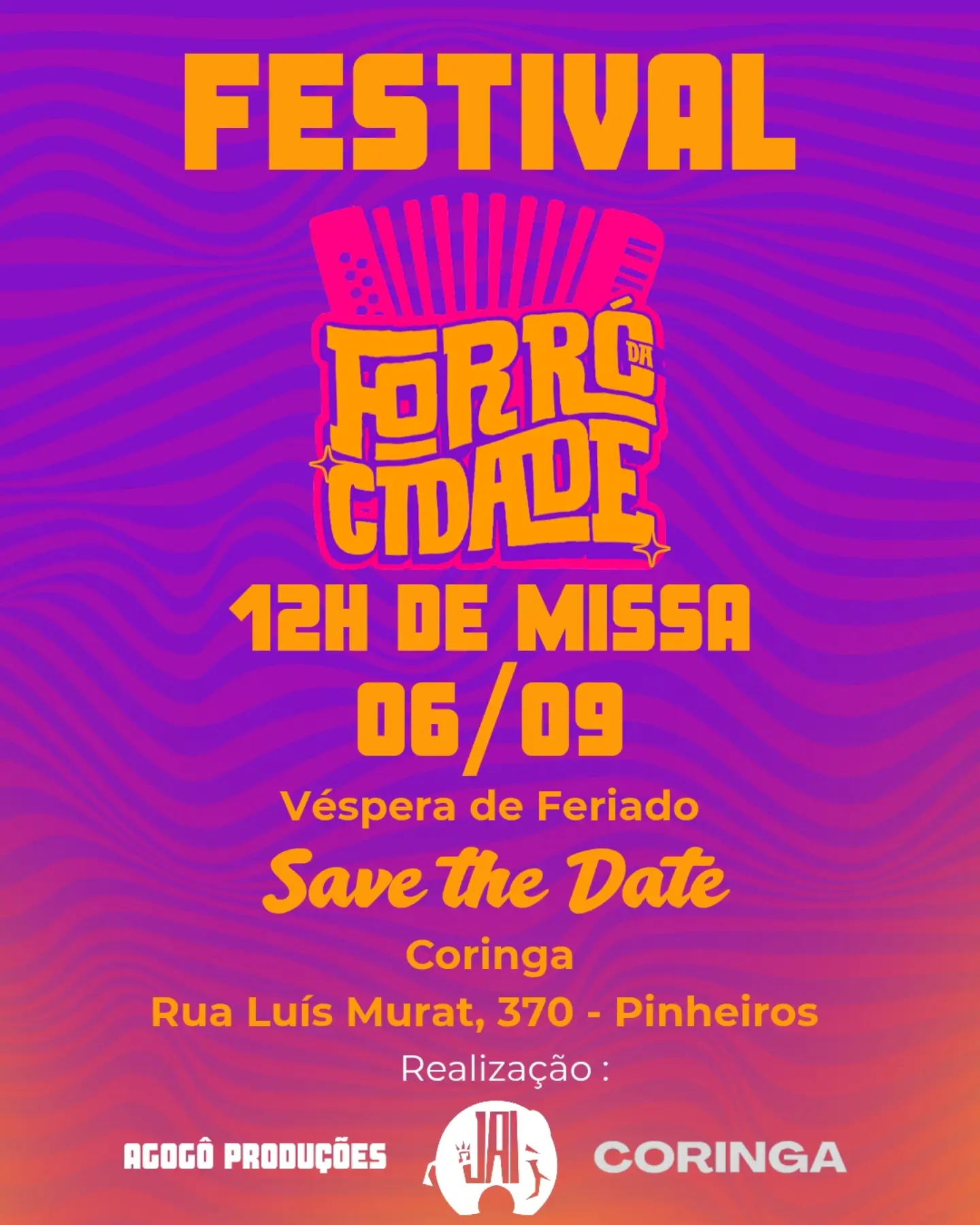 Festival Forró da Cidade - Domingueira Especial