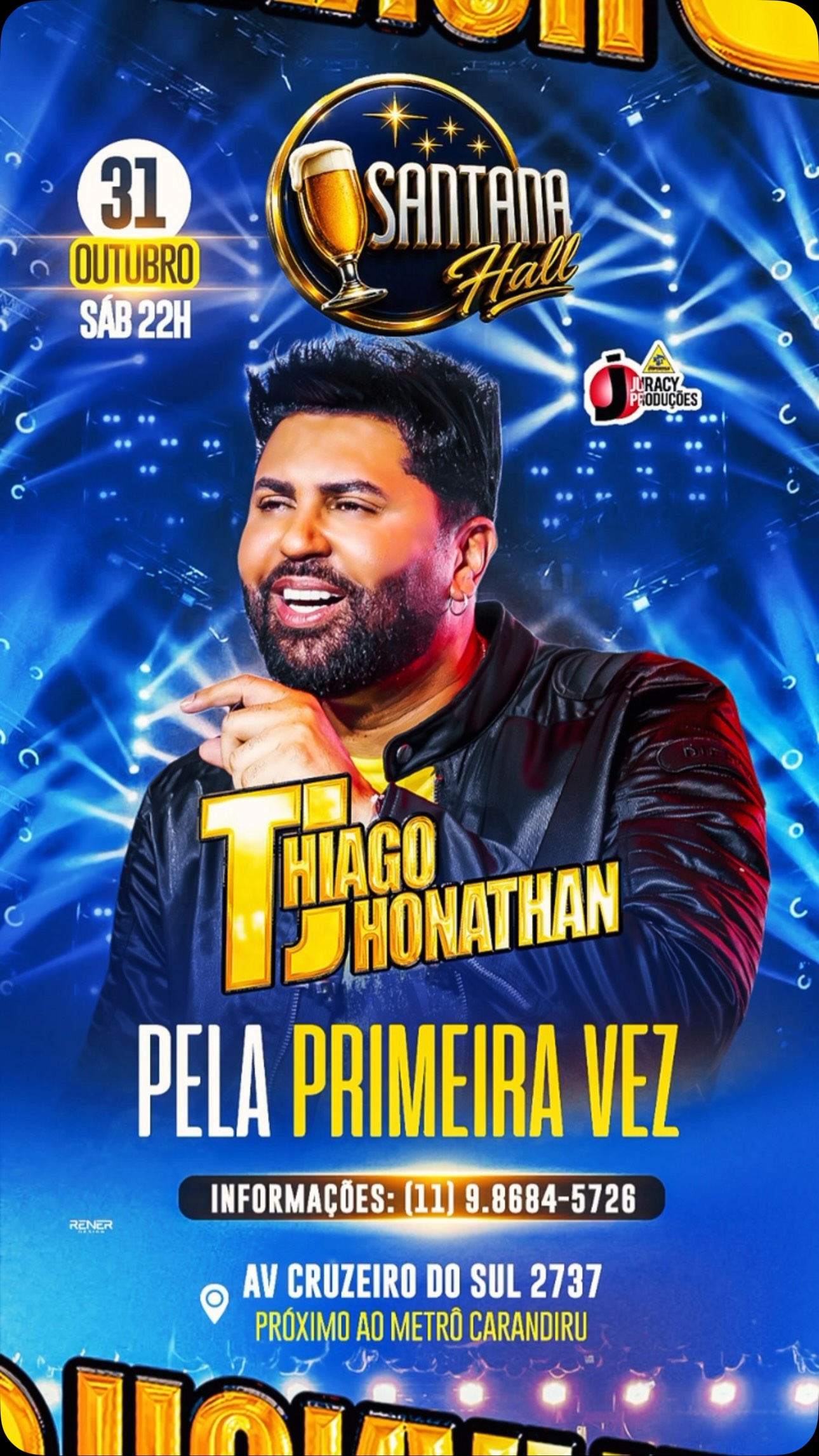 Thiago Jhonathan no Santana Hall — Santana Hall, Santana, São Paulo