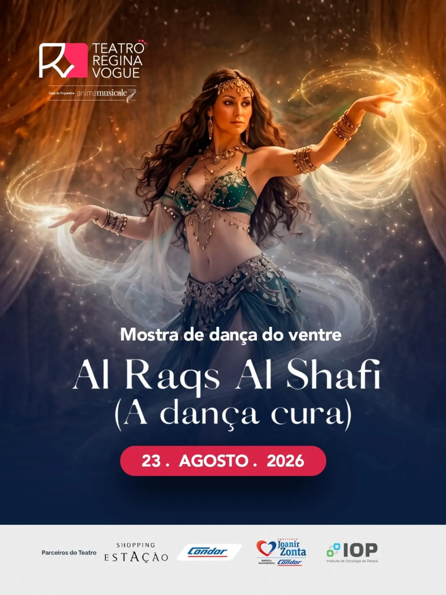 Al Raqs Al Shafi – A Dança Cura — Teatro Regina Vogue, Rebouças, Curitiba