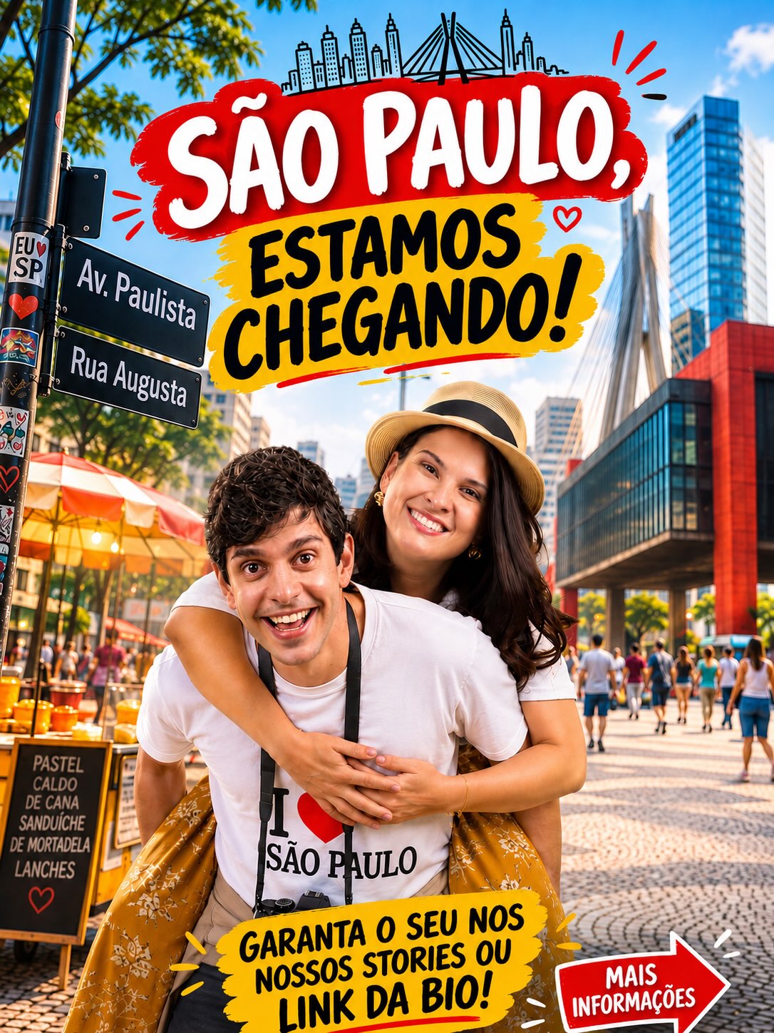 São Paulo, estamos de volta