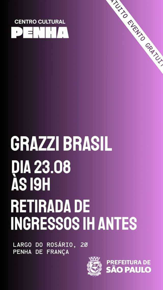 Ao Som do Brasil — Centro Cultural Penha, Penha, São Paulo