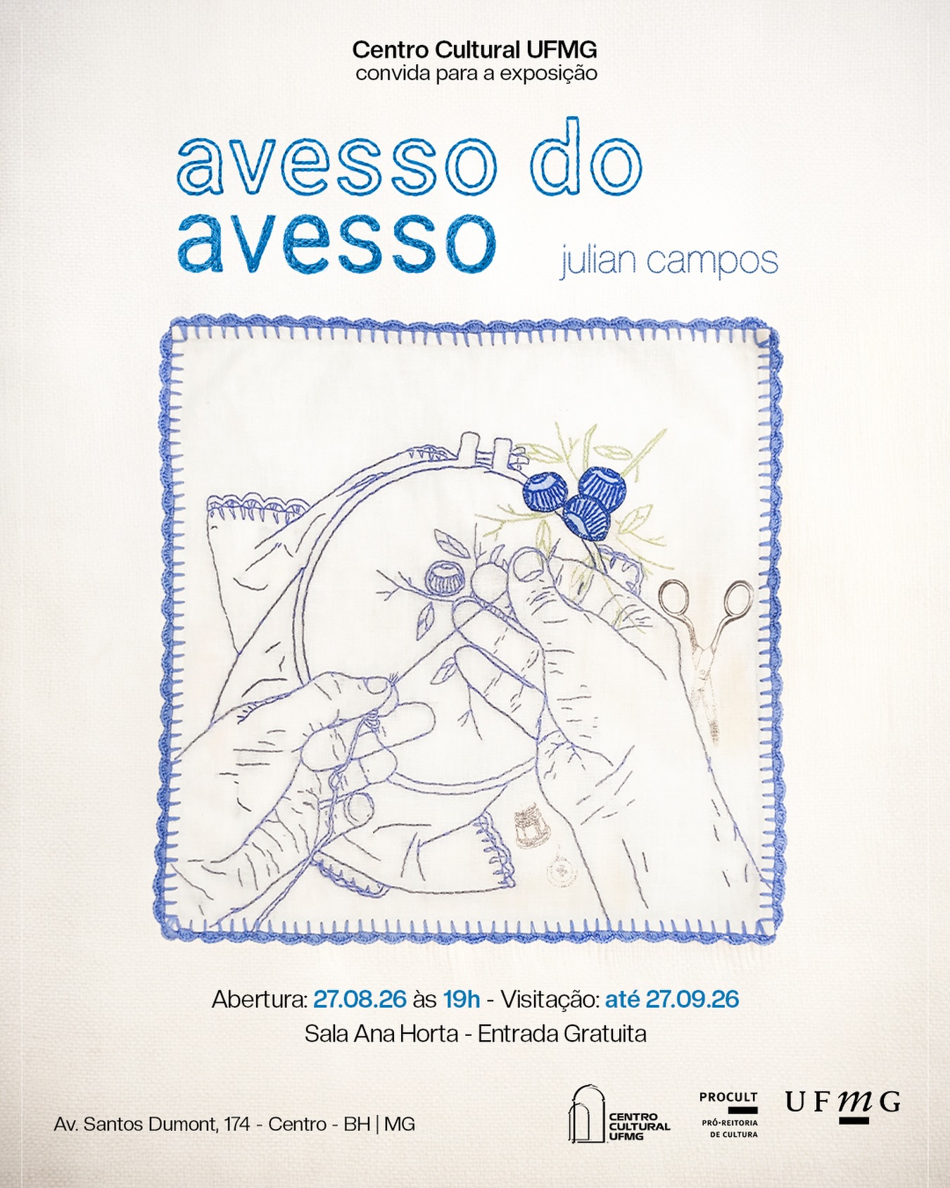 Exposição 'Avesso do avesso'
