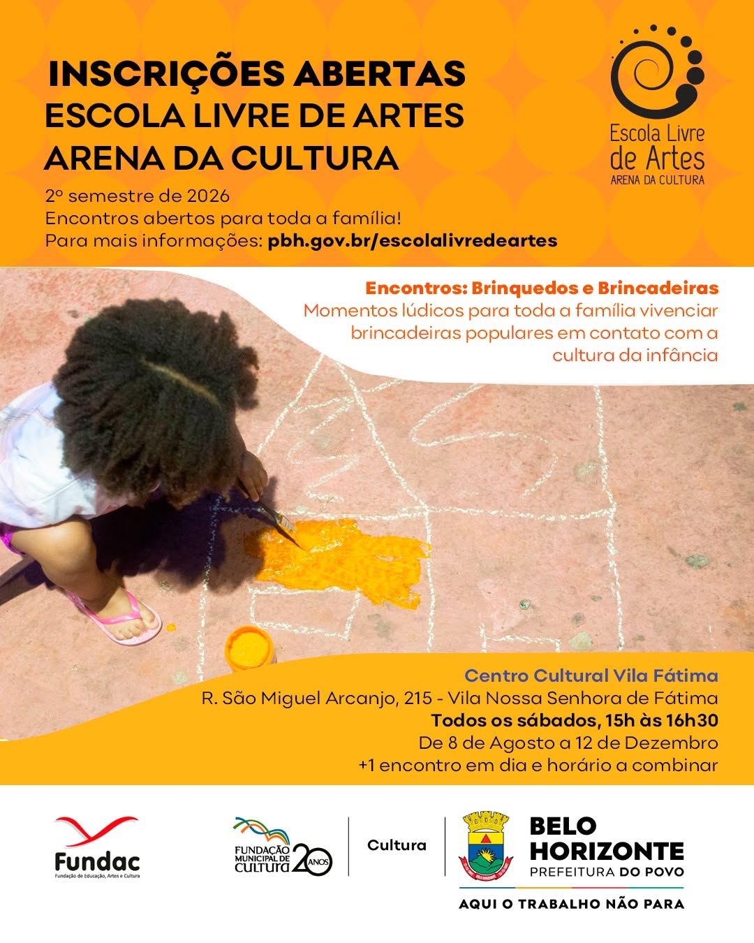 Encontros de Brinquedos e Brincadeiras — Centro Cultural Vila Fátima, Vila Fátima, Belo Horizonte