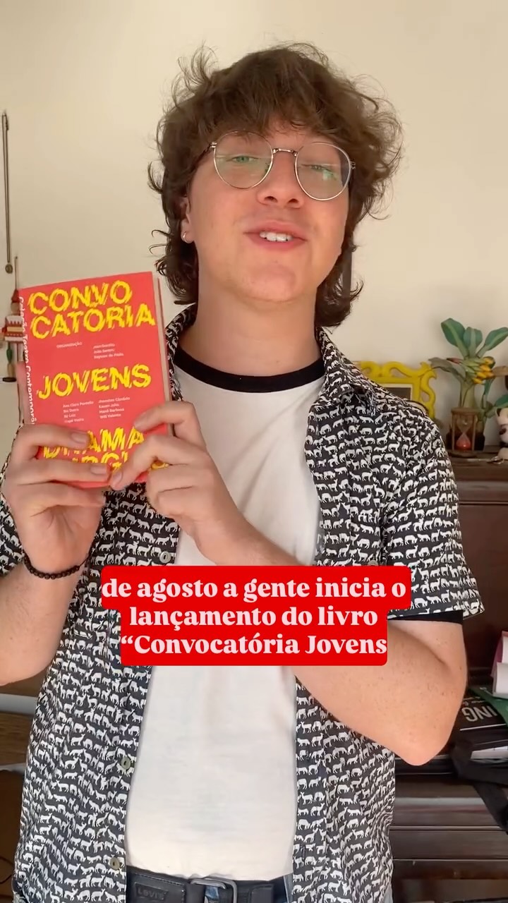Lançamento do Livro Convocatória Jovens Dramaturgias - Centro Cultural Vila Santa Rita