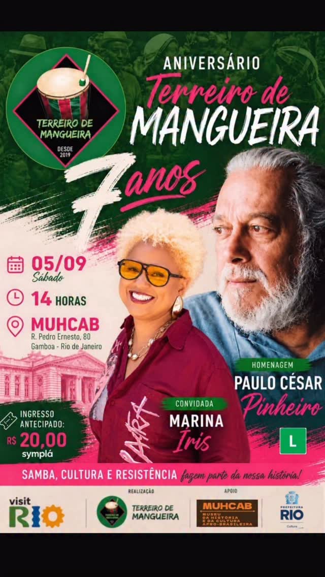 7 Anos de Terreiro de Mangueira - Roda de Samba Especial