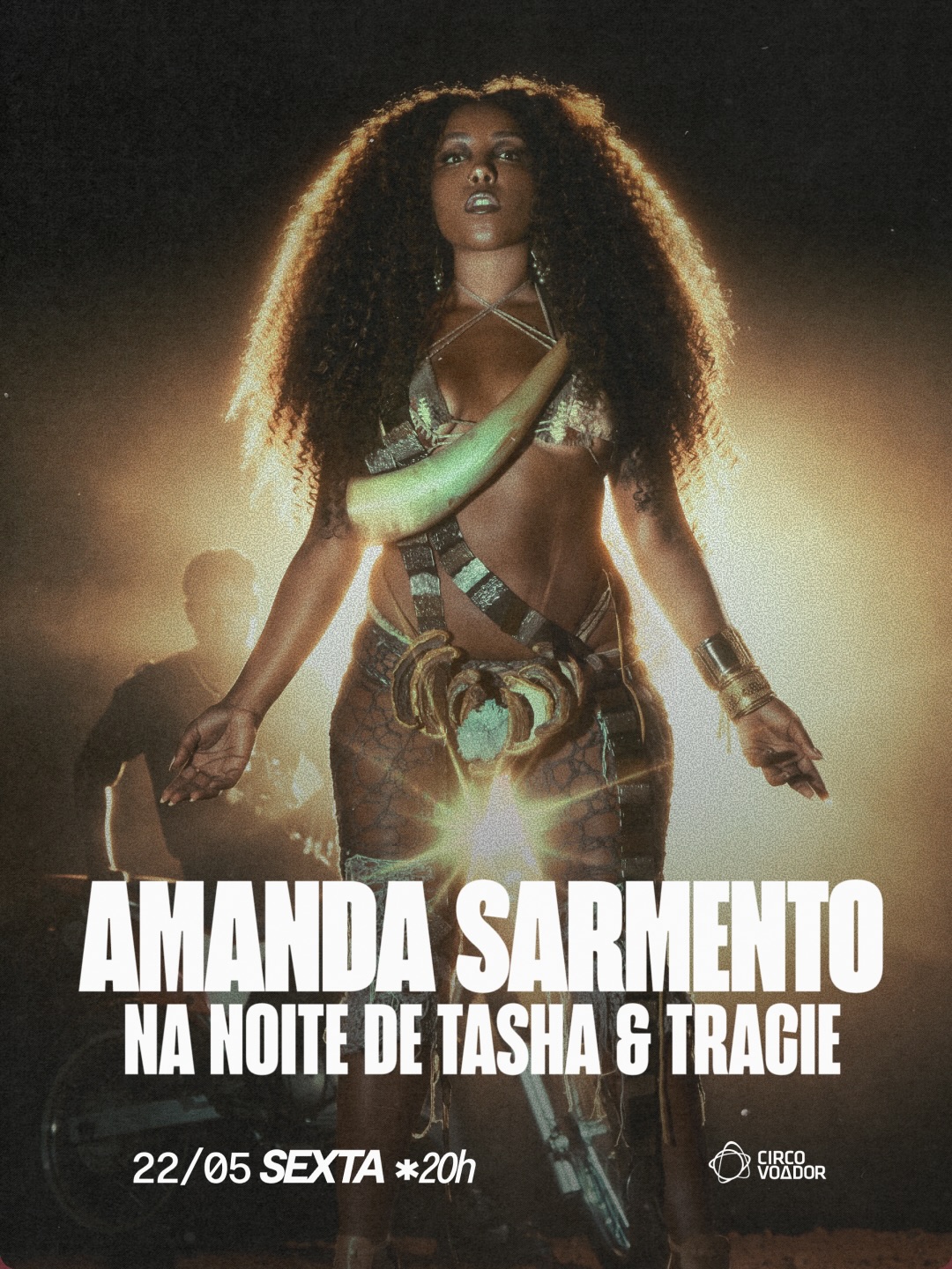 Tasha & Tracie com abertura de Amanda Sarmento e Afrodite BXD — Circo Voador, Lapa, Rio de Janeiro