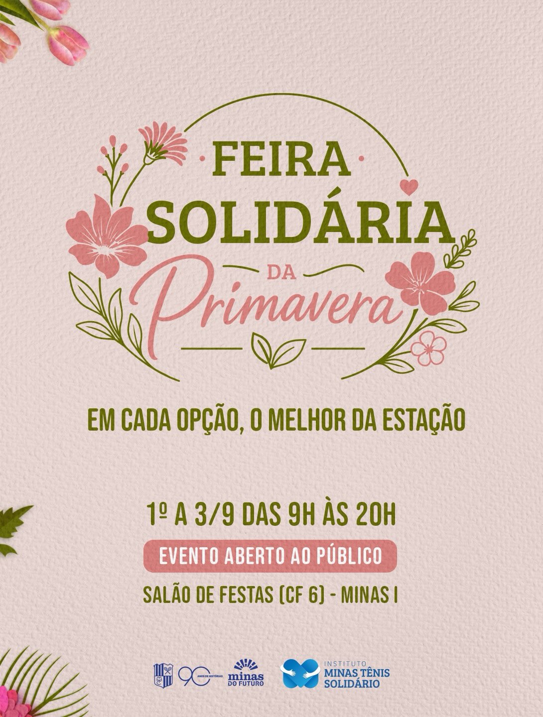 Feira Solidária da Primavera — Minas Tênis Clube, Belo Horizonte