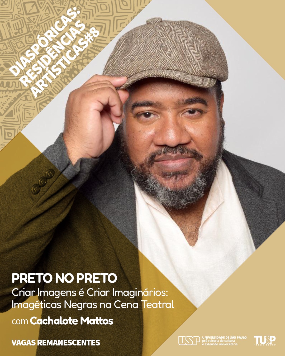 Oficina PRETO NO PRETO — TUSP, República, São Paulo